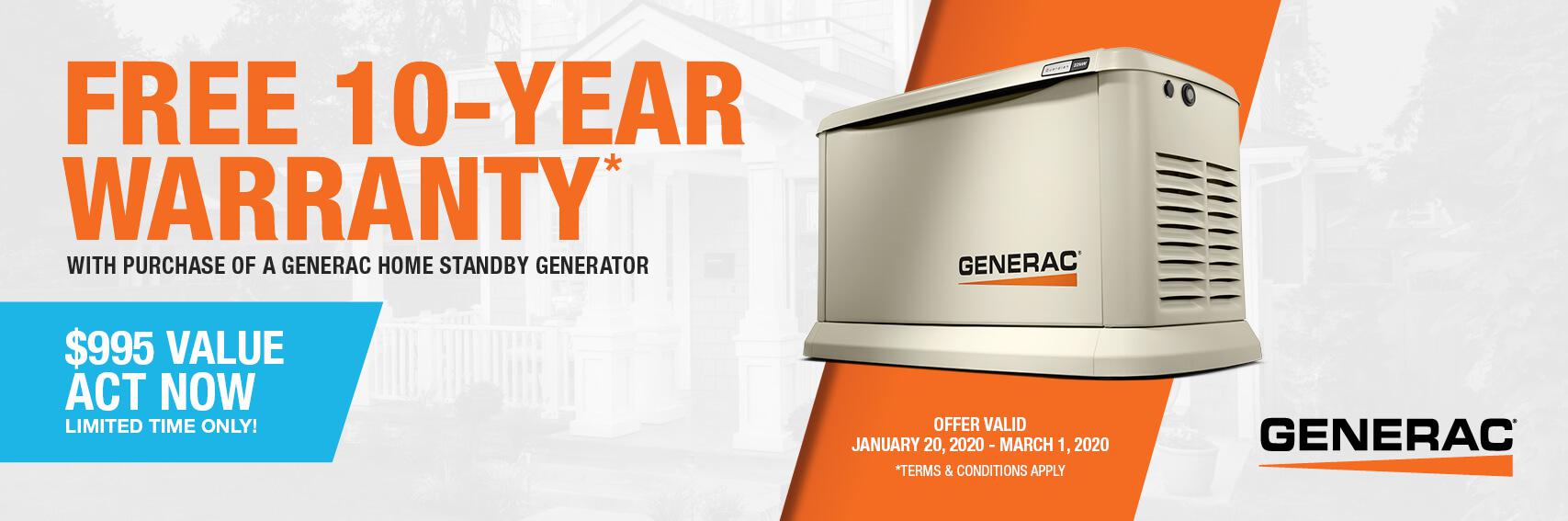 Homestandby Generator Deal | Warranty Offer | Generac Dealer | Wasilla, AK